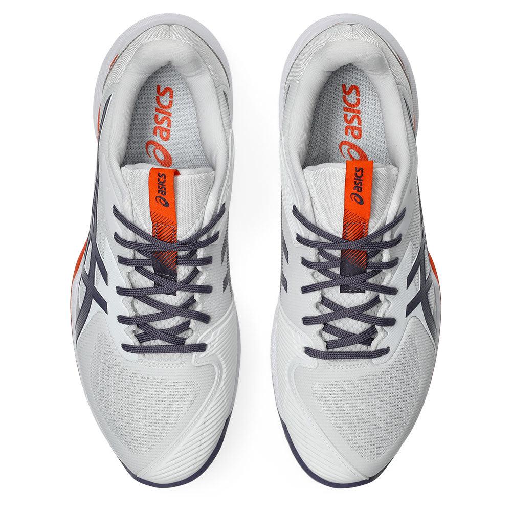 Men's Solution Speed FF 3 Court Shoes White and Greyish Purple