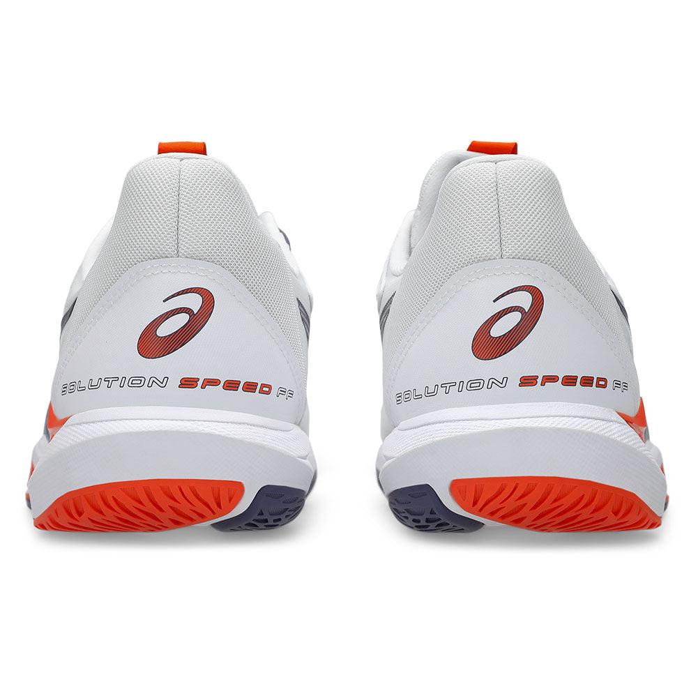 Men's Solution Speed FF 3 Court Shoes White and Greyish Purple