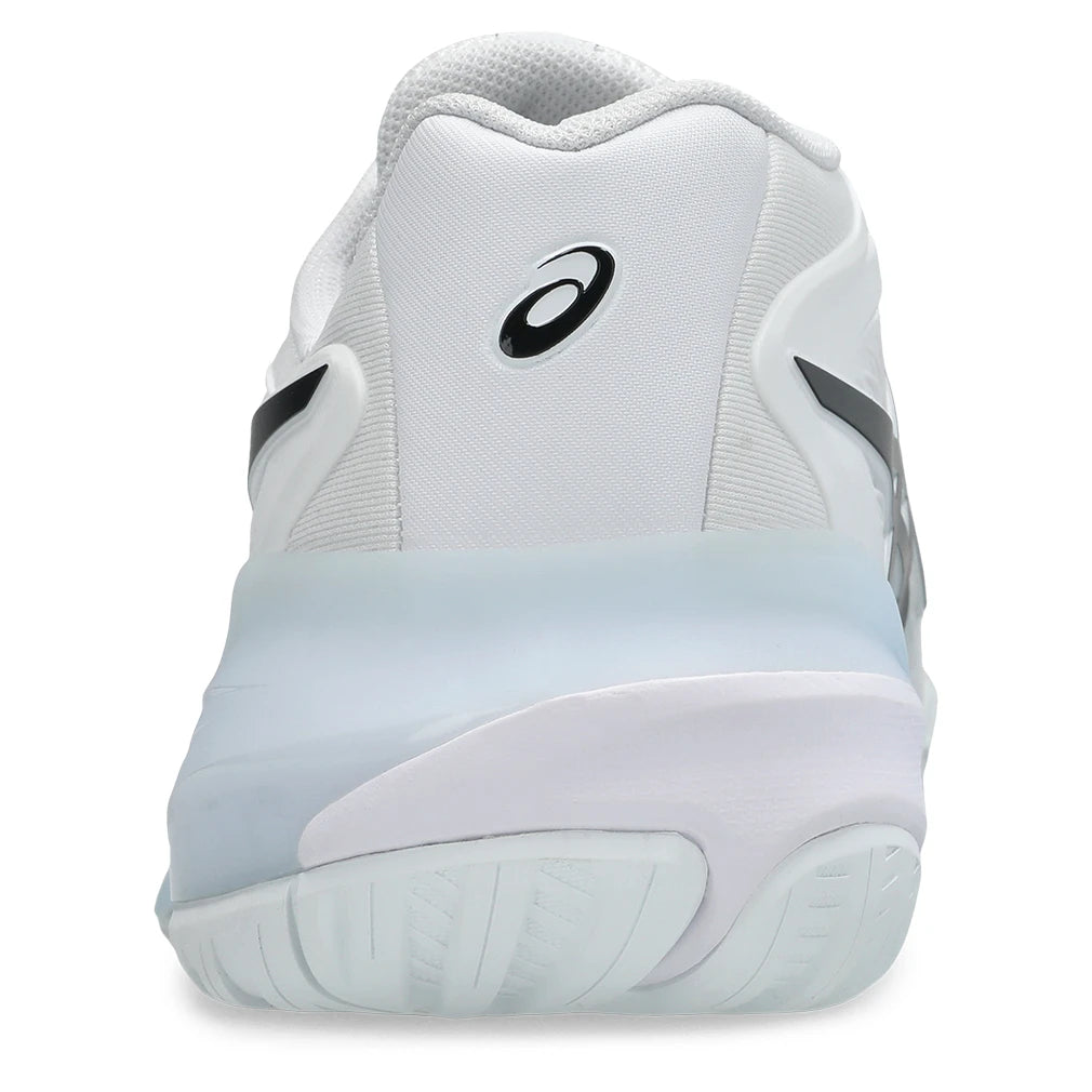 Men's GEL-Resolution X 2E Width Court Shoes White and Black