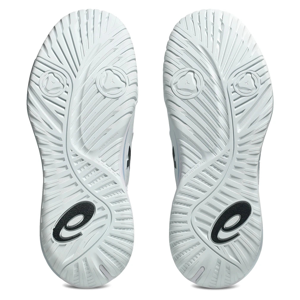 Men's GEL-Resolution X 2E Width Court Shoes White and Black