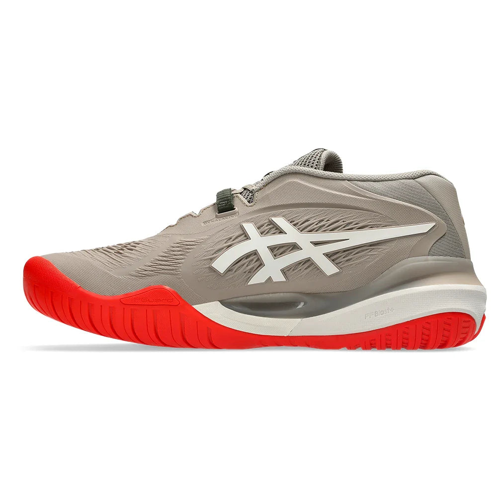 Men's GEL-Resolution X Wide Shoes Greige and Soft Oat
