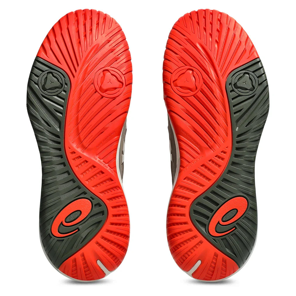 Men's GEL-Resolution X Wide Shoes Greige and Soft Oat