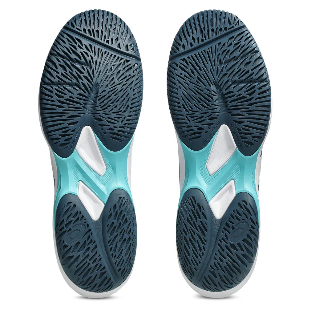 Men's Game FF Pickleball Shoes White and Mako Blue