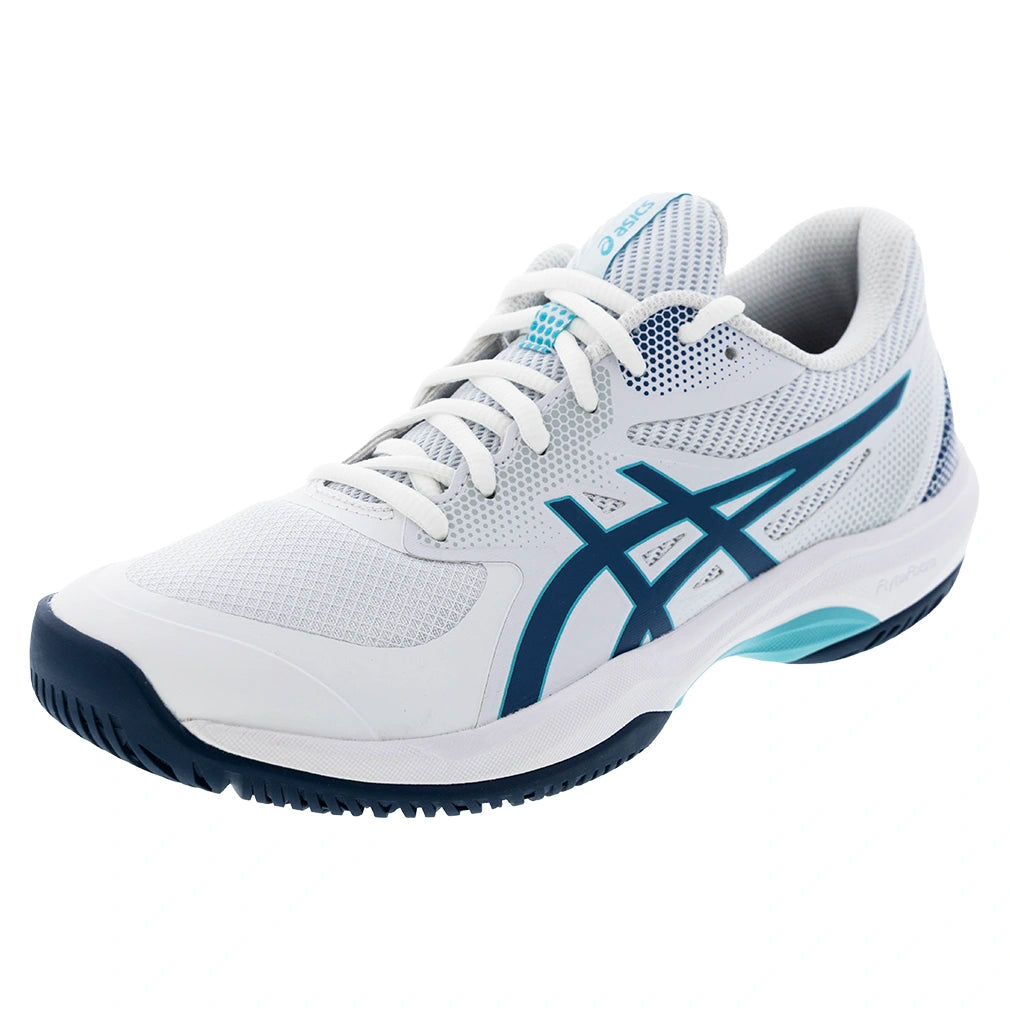 Men's Game FF Pickleball Shoes White and Mako Blue