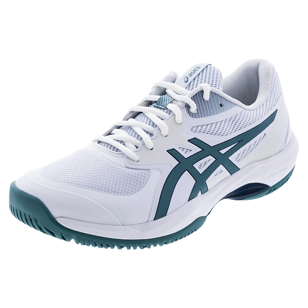 Men's Game FF Shoes White and Foggy Teal