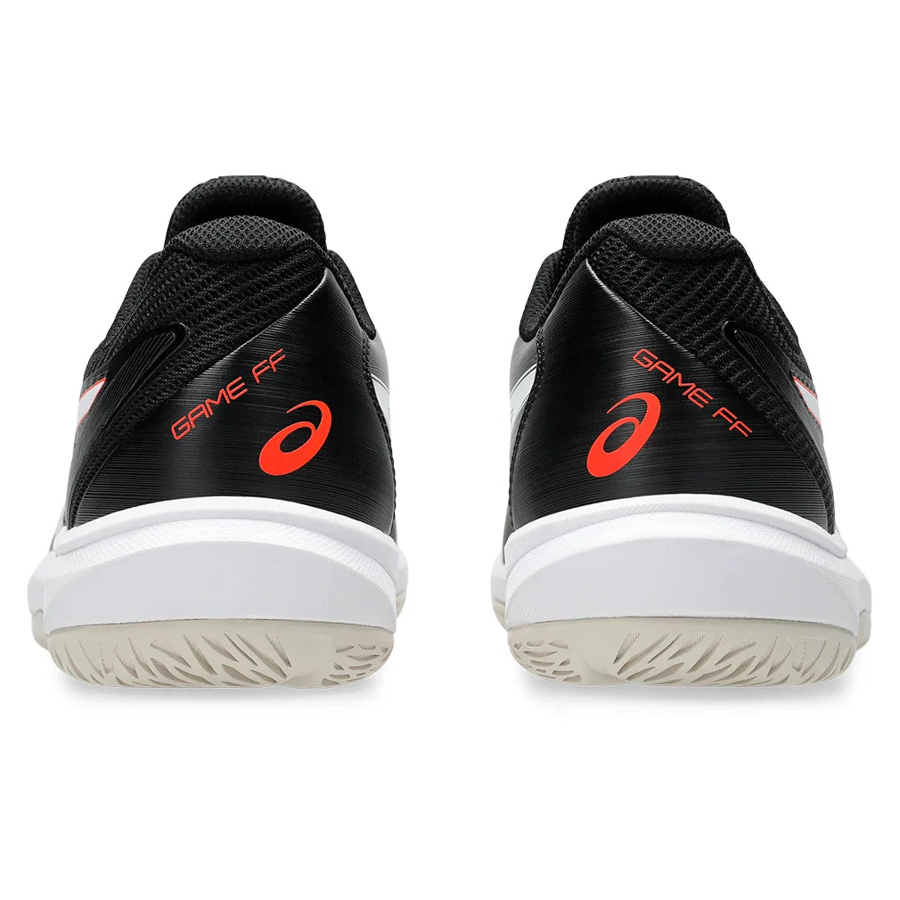 Men's Game FF Shoes Black and Cherry Tomato