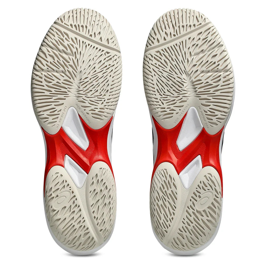 Men's Game FF Shoes Black and Cherry Tomato
