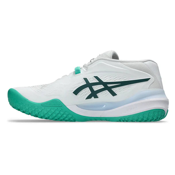 Men's GEL-Resolution X Omnicourt Shoes White and Dark Neptune