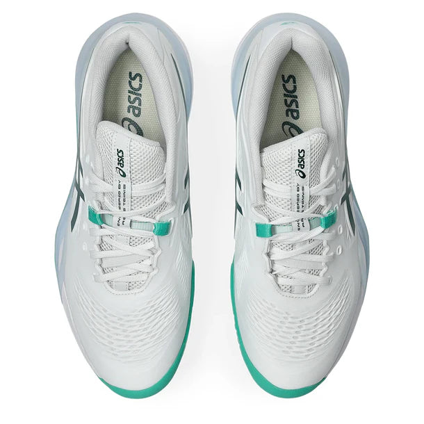 Men's GEL-Resolution X Omnicourt Shoes White and Dark Neptune