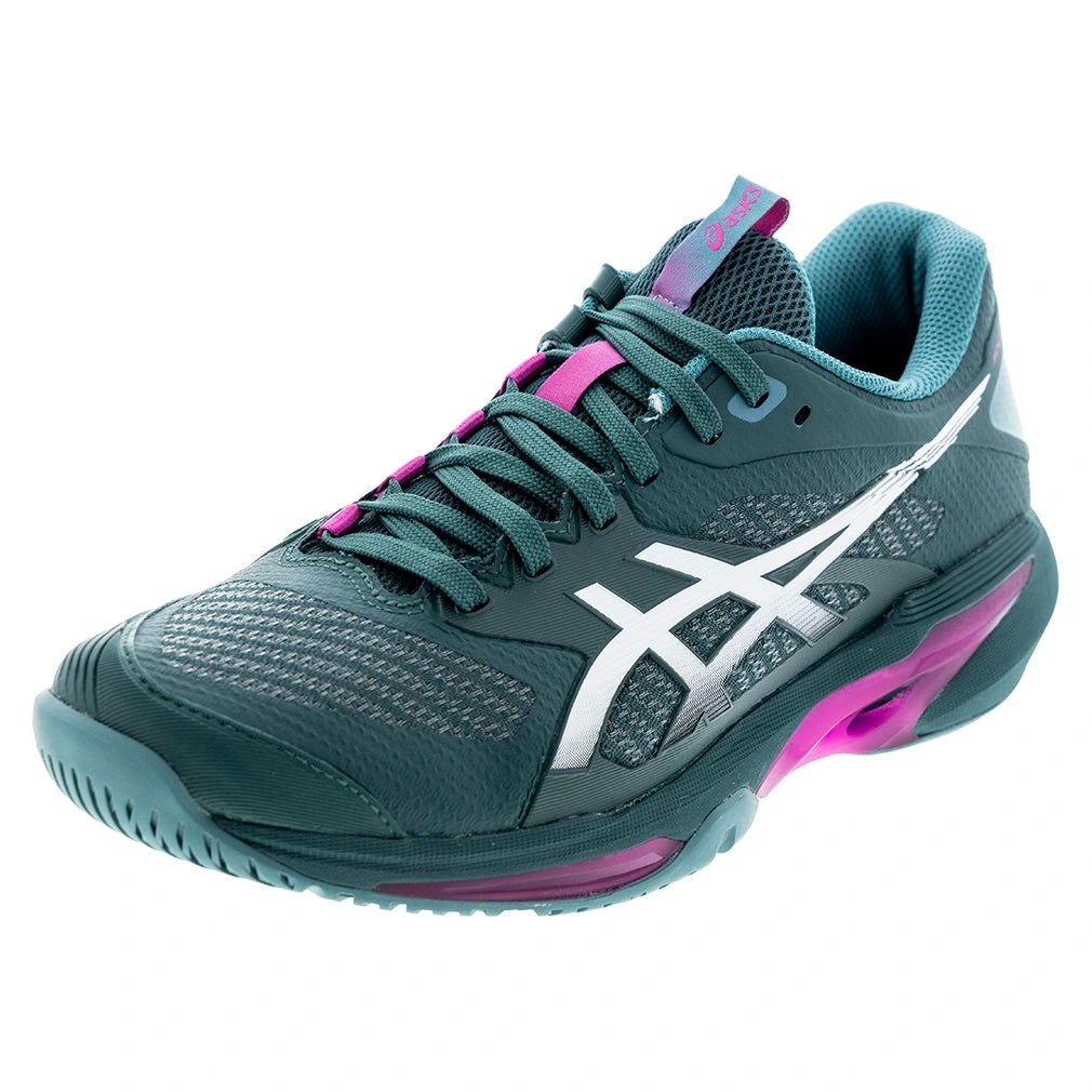 Men's Solution Speed FF 4 Shoes Dark Neptune and White