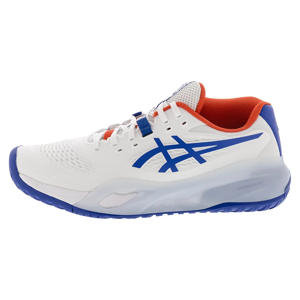 Men's GEL-Resolution X Court Shoes White and Imperial