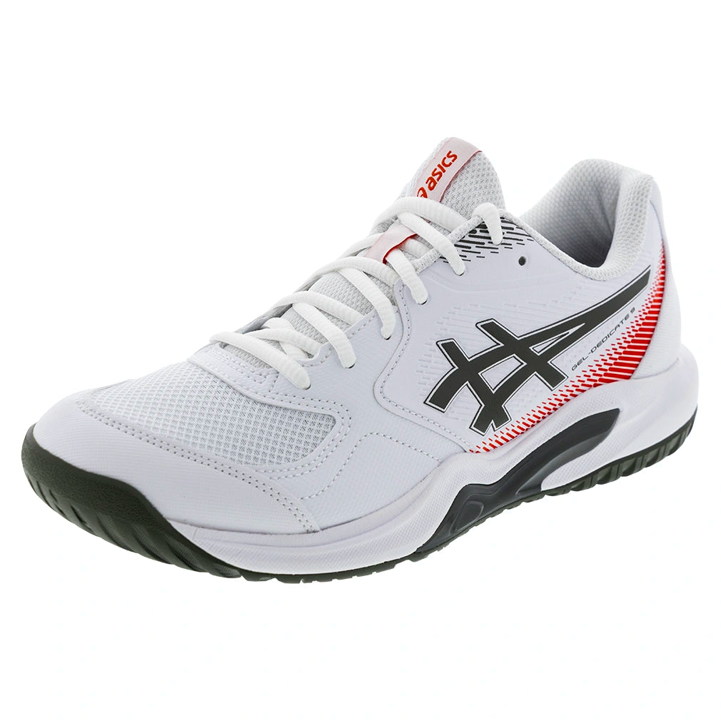 Men's GEL-Dedicate 9 Shoes White and Vintage Khaki