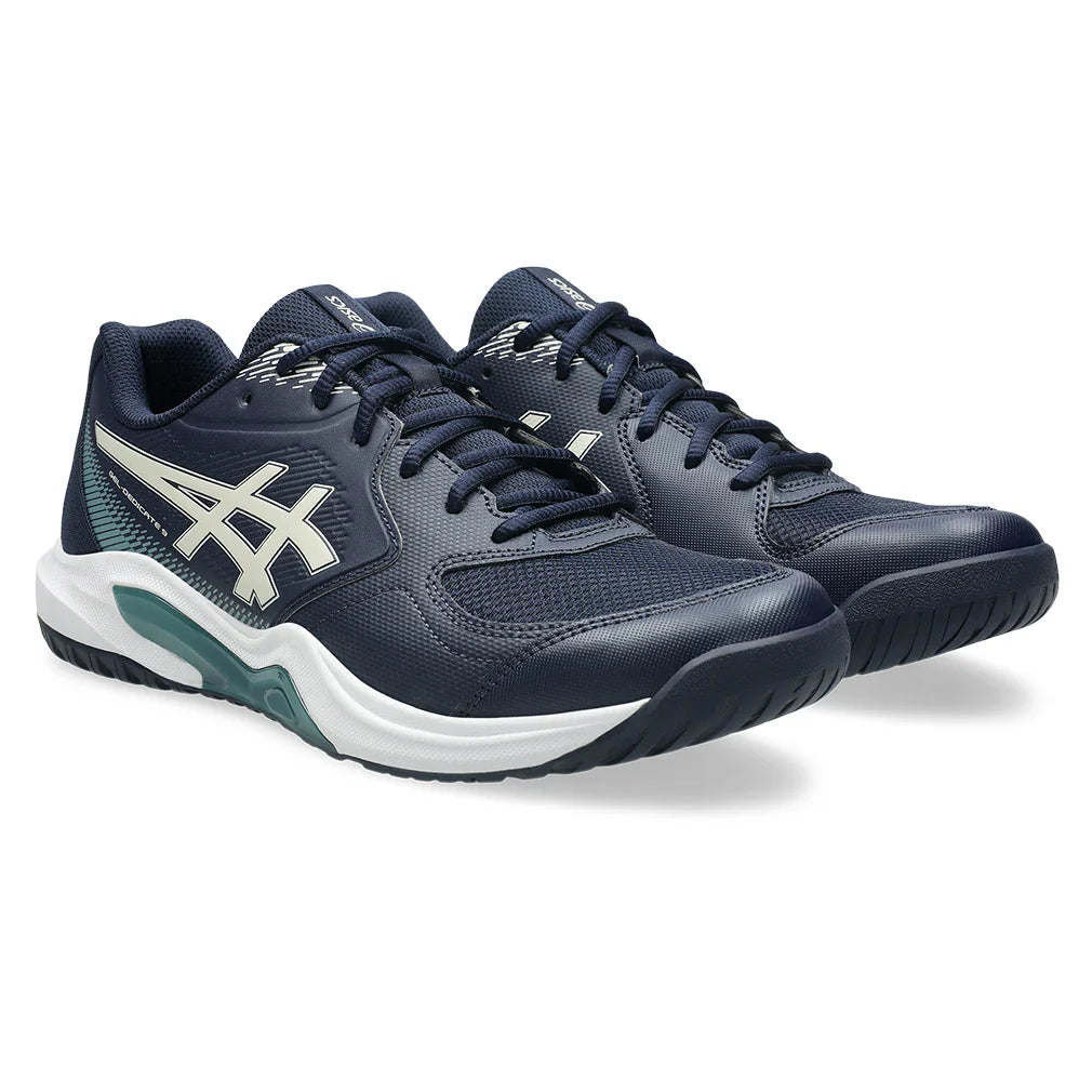 Men's GEL-Dedicate 9 Shoes Midnight and Oatmeal