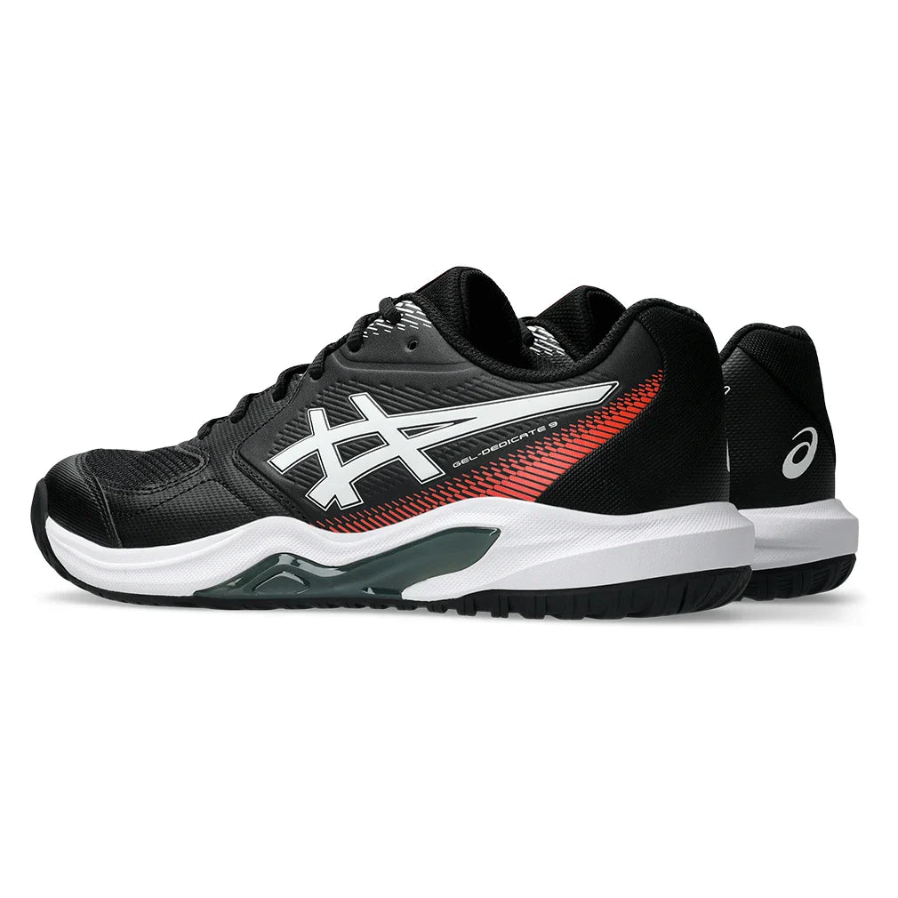 Men's GEL-Dedicate 9 Shoes Black and White