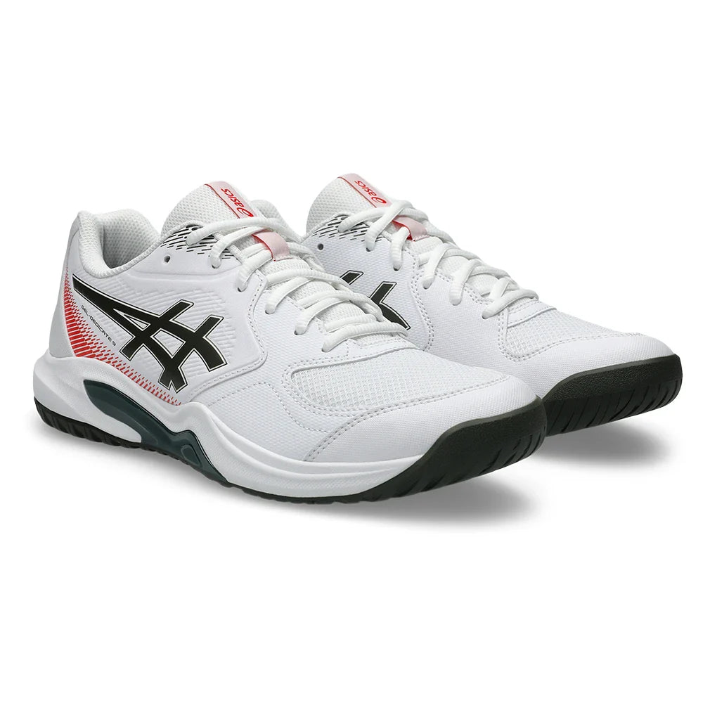 Men's GEL-Dedicate 9 Shoes White and Vintage Khaki