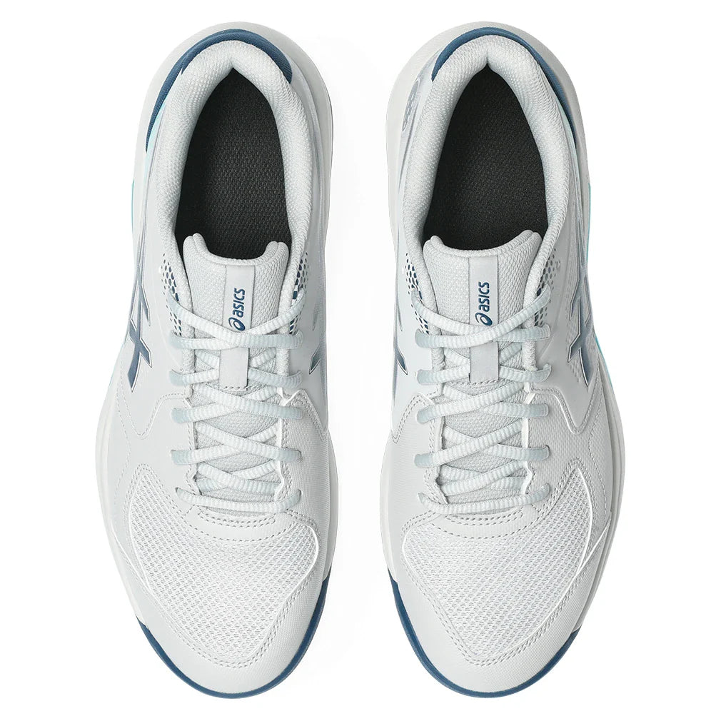 Men's GEL-Dedicate 9 Pickleball Shoes Concrete and Mako Blue