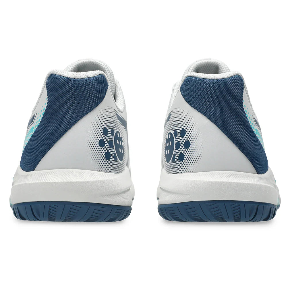 Men's GEL-Dedicate 9 Pickleball Shoes Concrete and Mako Blue