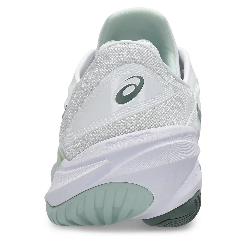 Women's Court FF 3 Court Shoes White and Lichen Rock
