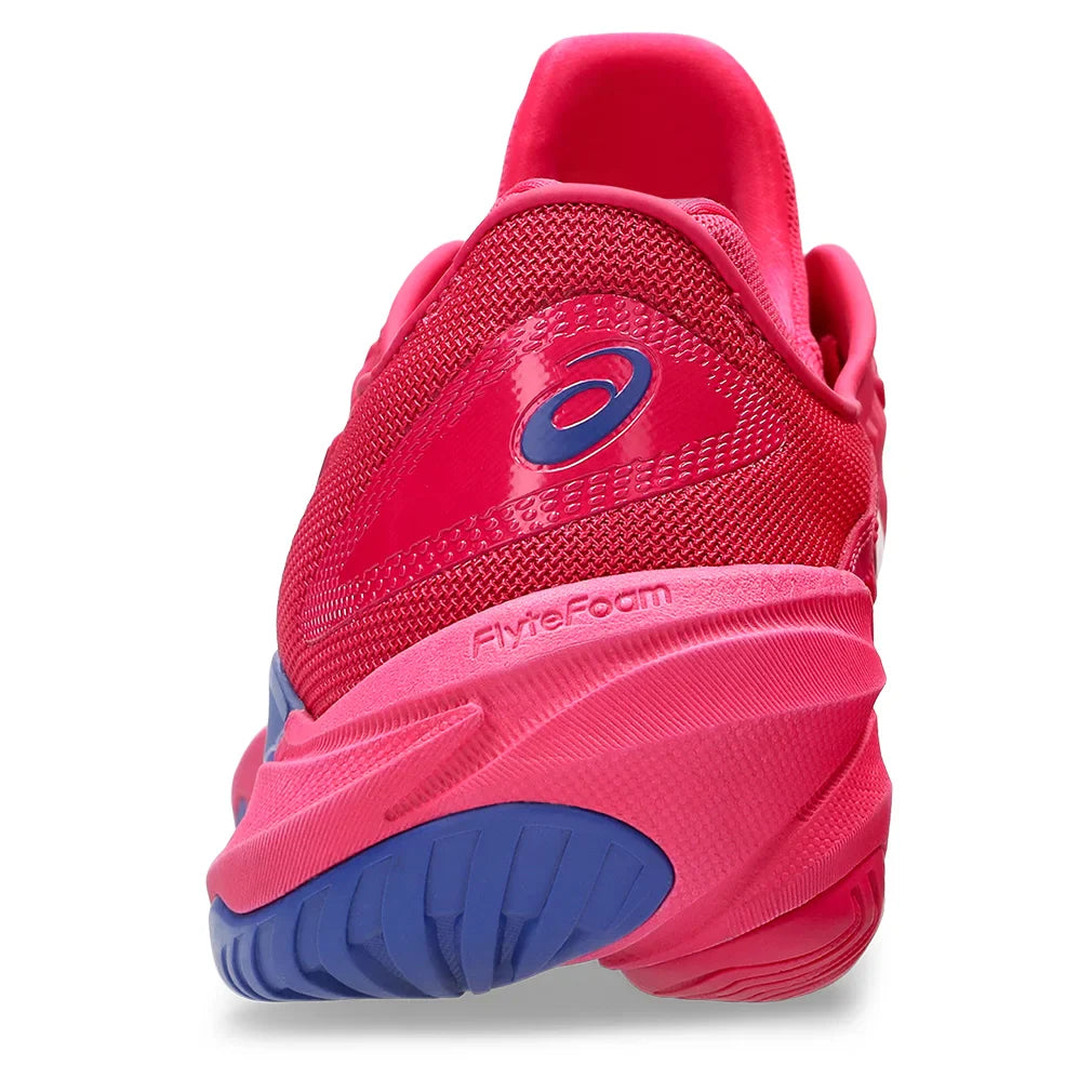 Women's Court FF 3 Court Shoes Bright Rose and White