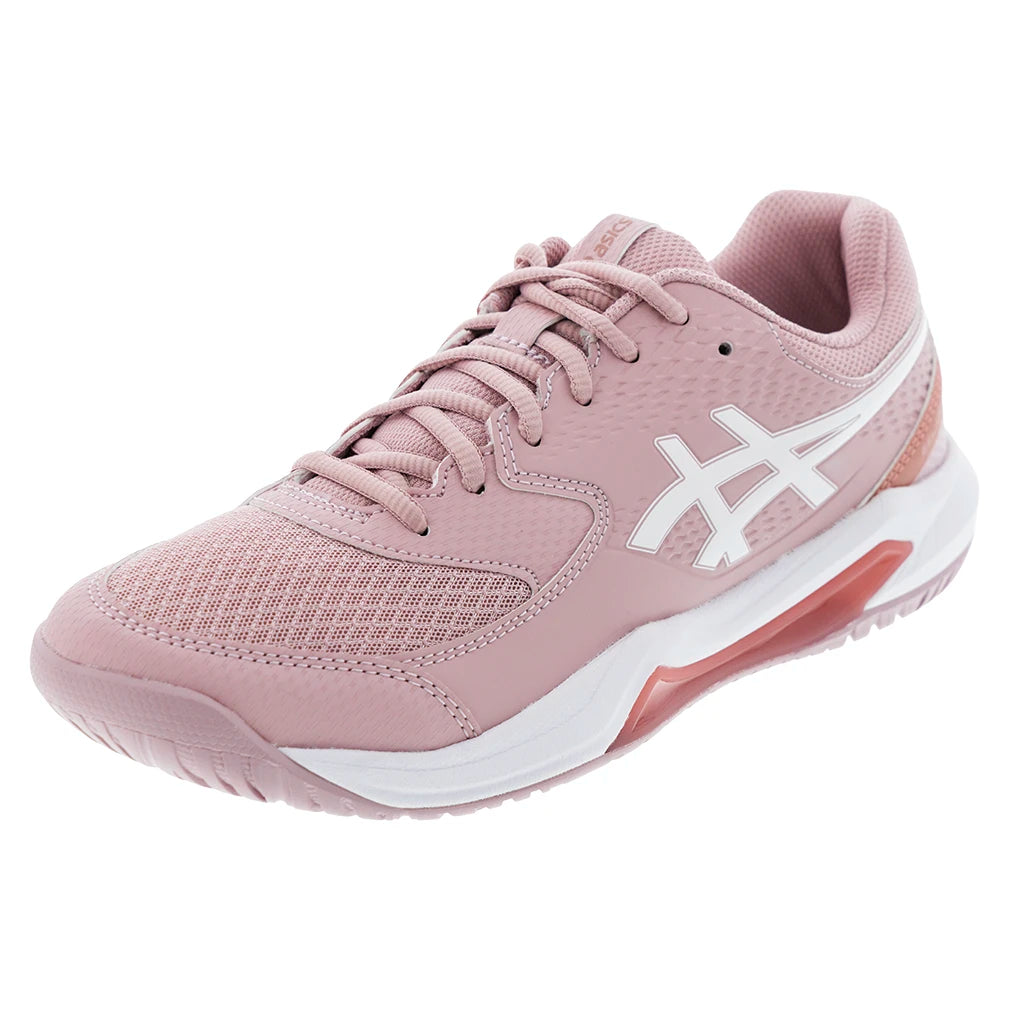 Women's GEL-Dedicate 8 D Width Shoes Morganite and White
