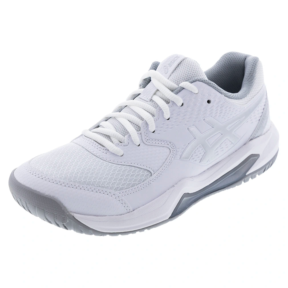 Women's Gel-Dedicate 8 Shoes White and Pure Silver