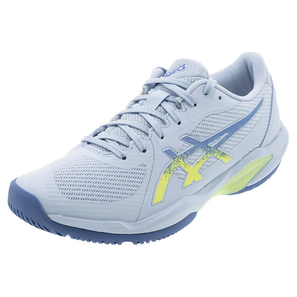 Women's Solution Swift FF 2 Court Shoes Light Blue and Huddle Yellow