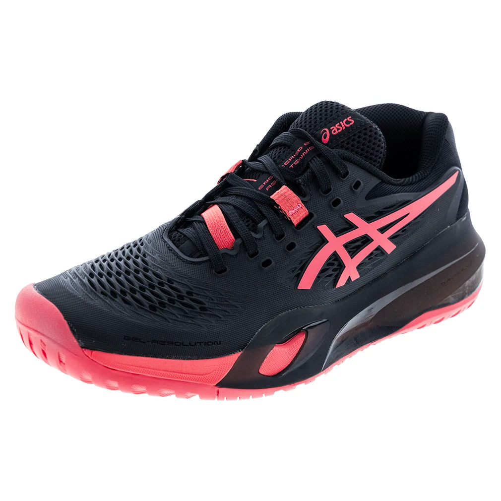 Women's GEL-Resolution X Shoes Black and Sienna