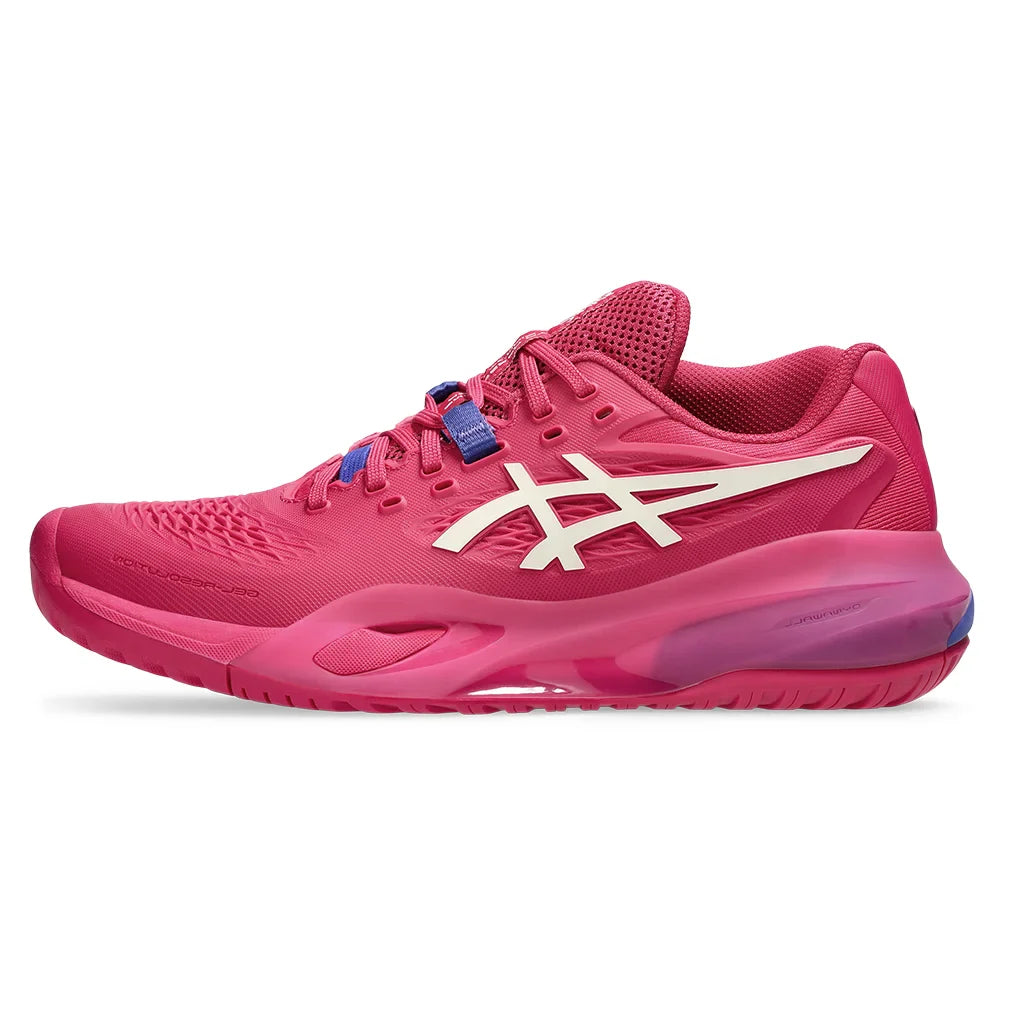 Women's GEL-Resolution X Shoes Bright Rose and Cream