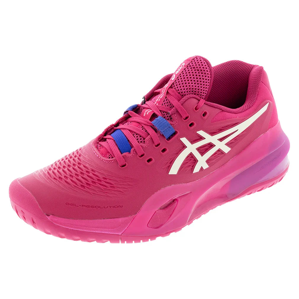 Women's GEL-Resolution X Shoes Bright Rose and Cream