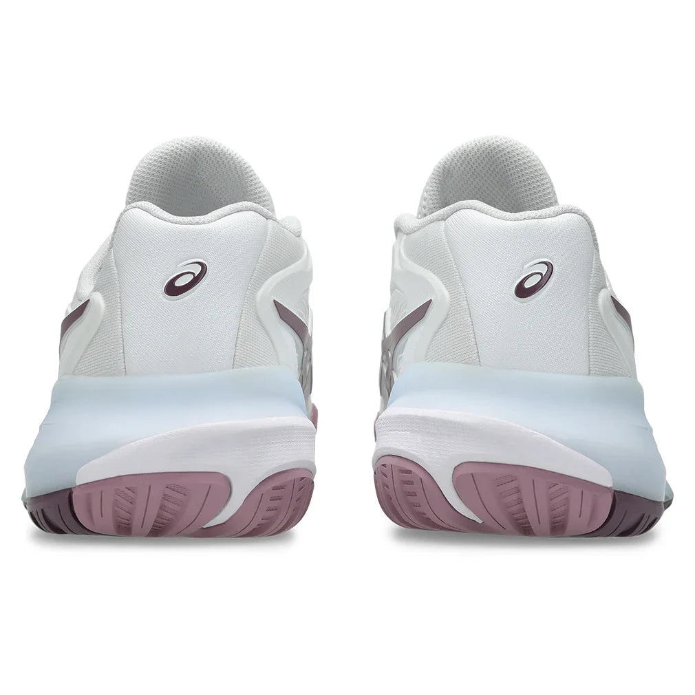 Women's GEL-Resolution X Shoes White and Dusty Mauve