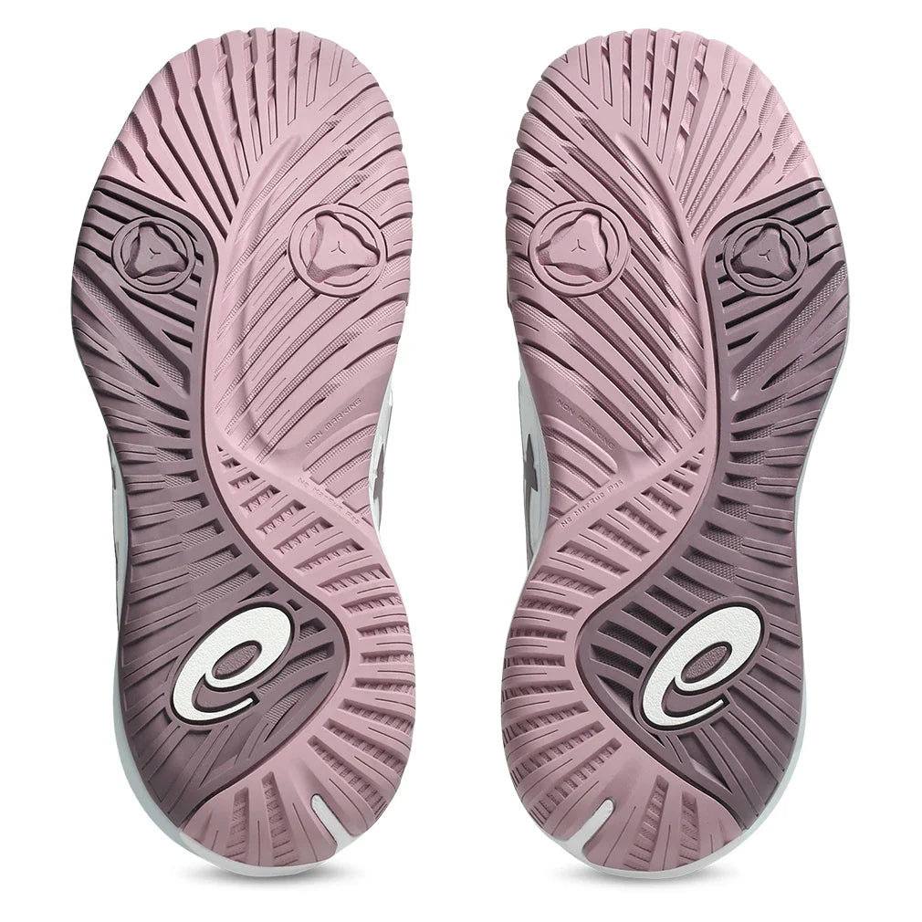 Women's GEL-Resolution X Shoes White and Dusty Mauve