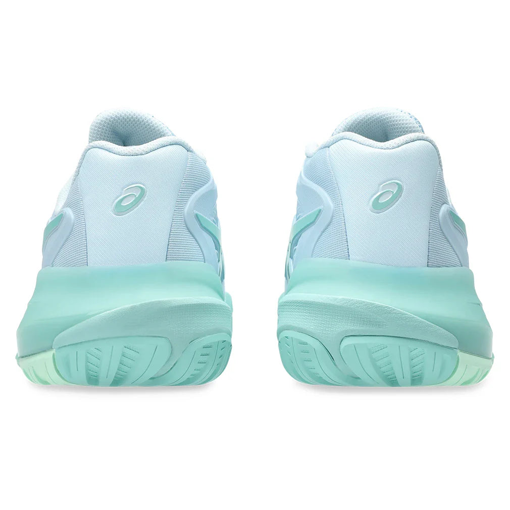 Women's GEL-Resolution X Shoes Light Blue and Oasis Green