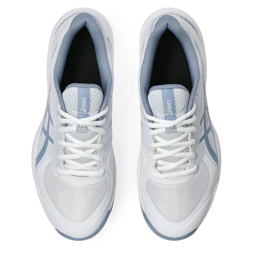 Women's Game FF Pickleball Shoes White and Calm Indigo