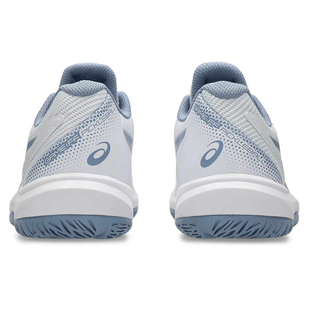 Women's Game FF Pickleball Shoes White and Calm Indigo