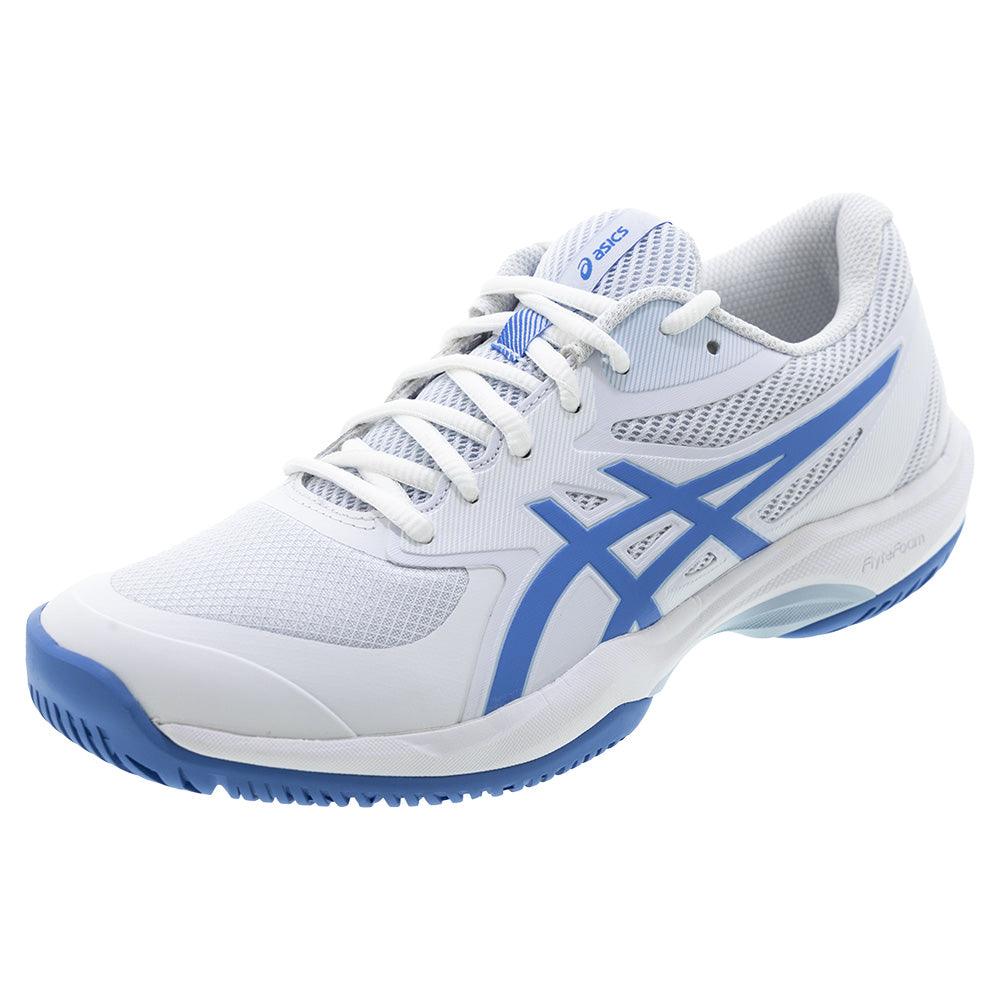 Women's Game FF Court Shoes White and Blue Coast