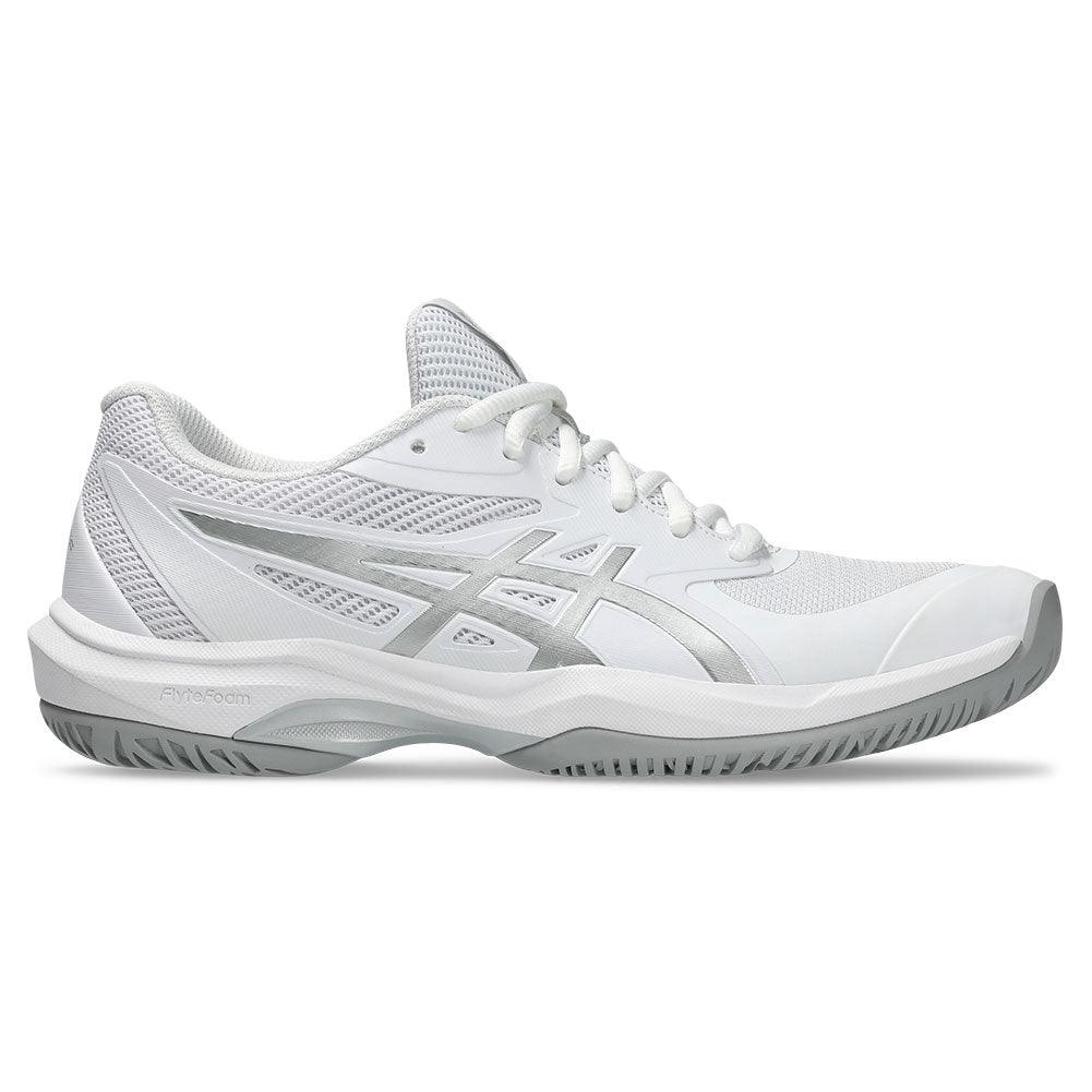 Women's Game FF Court Shoes White and Pure Silver