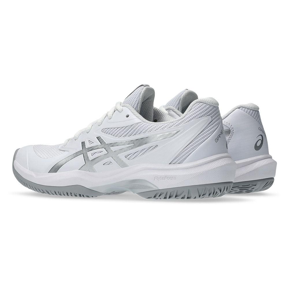 Women's Game FF Court Shoes White and Pure Silver