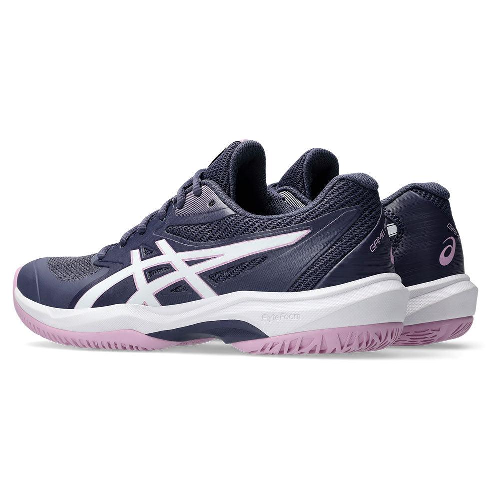 Women's Game FF Court Shoes Indigo Fog and White