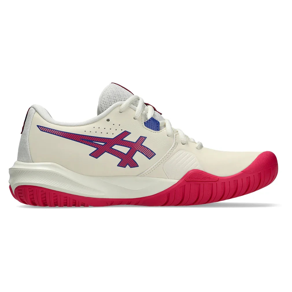 Women's GEL-Challenger 15 Court Shoes Cream and Bright Rose