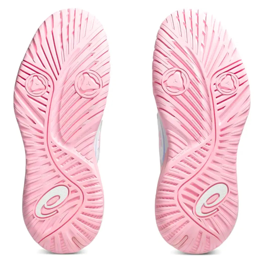 Women's GEL-Resolution X Court Shoes White and Pink Salt