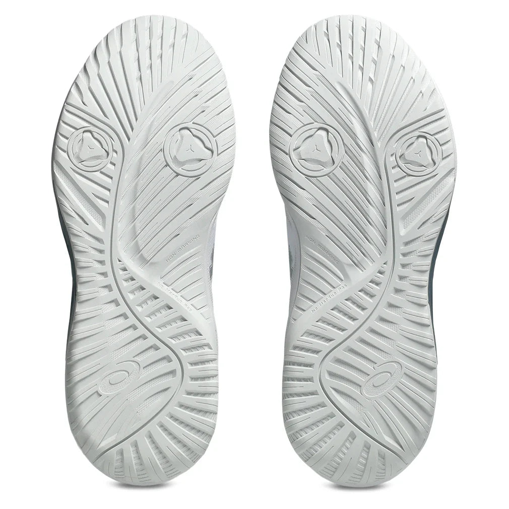 Women's GEL-Dedicate 9 Wide Shoes White and Pure Silver