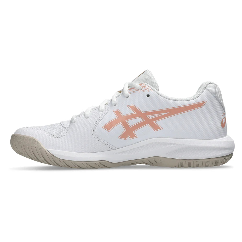 Women's GEL-Dedicate 9 Shoes White and Cantaloupe