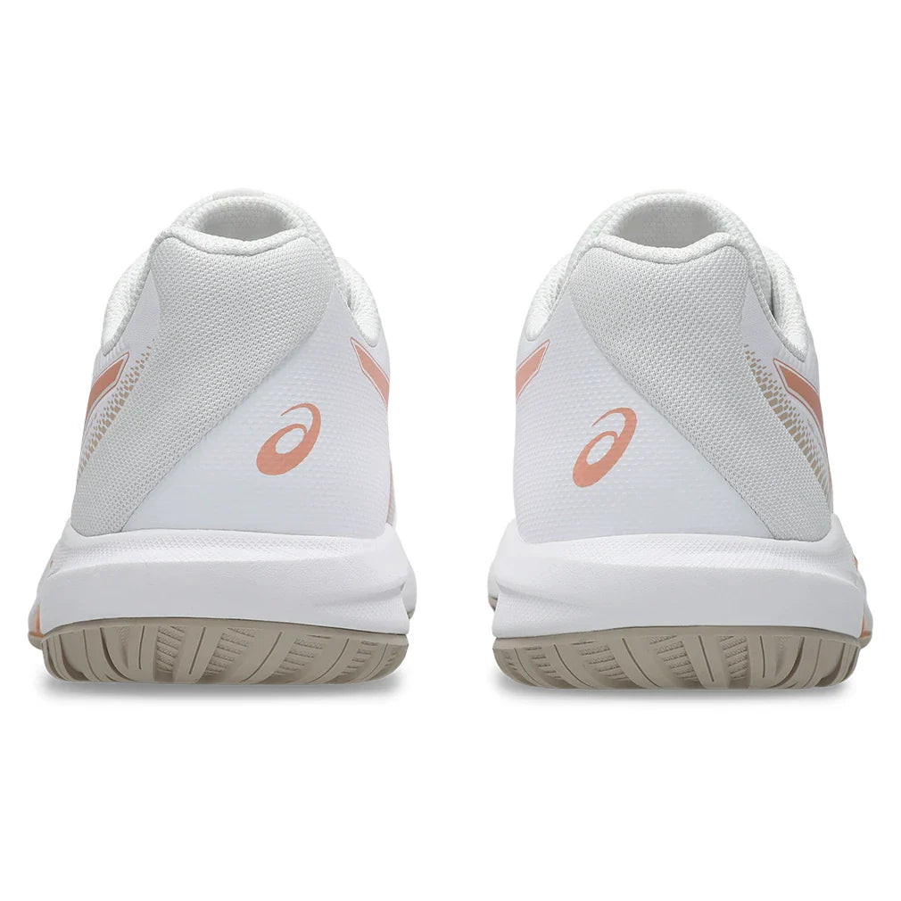 Women's GEL-Dedicate 9 Shoes White and Cantaloupe