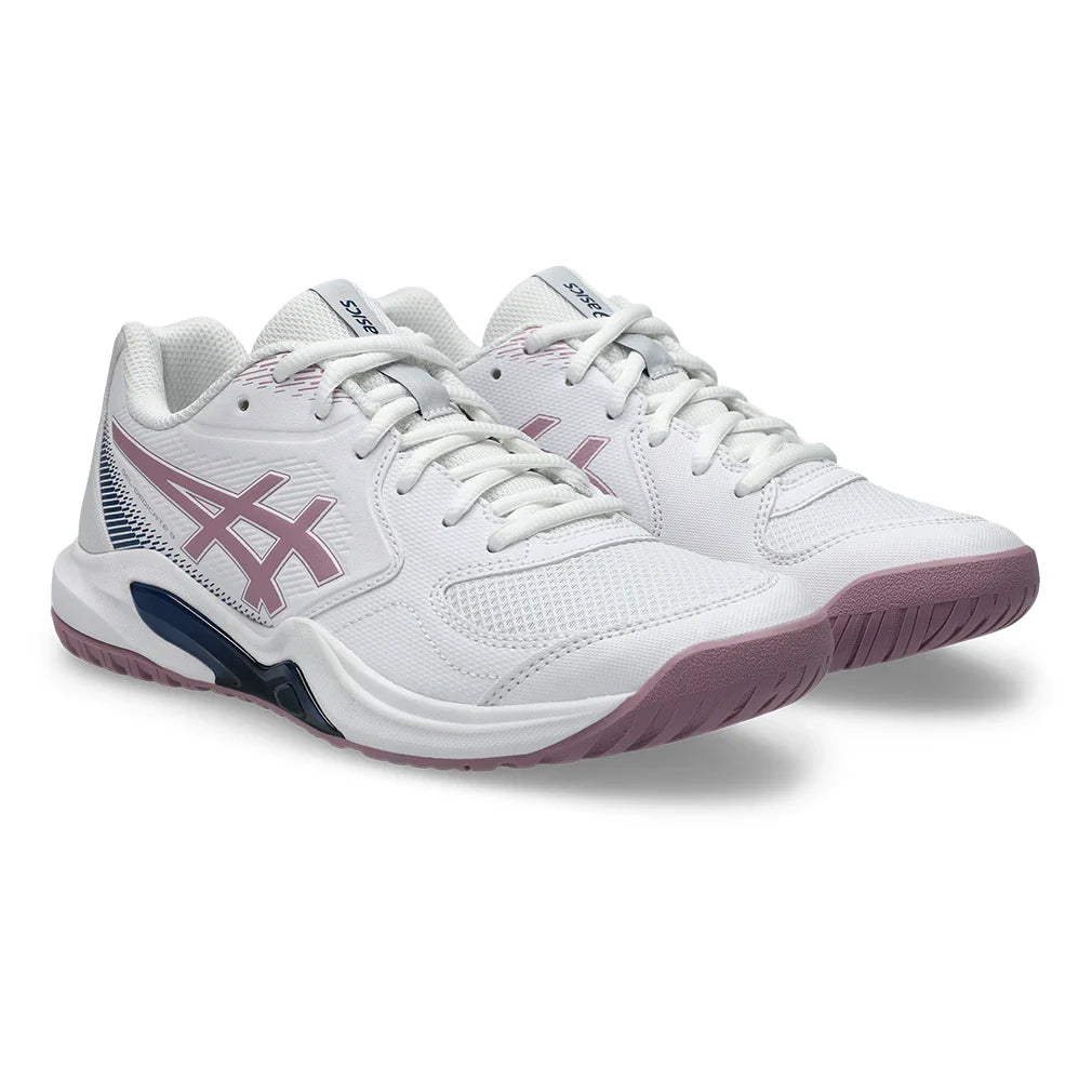 Women's GEL-Dedicate 9 Shoes White and Taro Purple