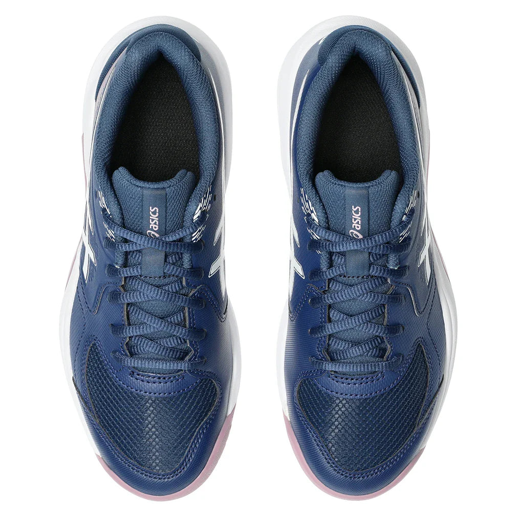 Women's GEL-Dedicate 9 Shoes Independence Blue and White