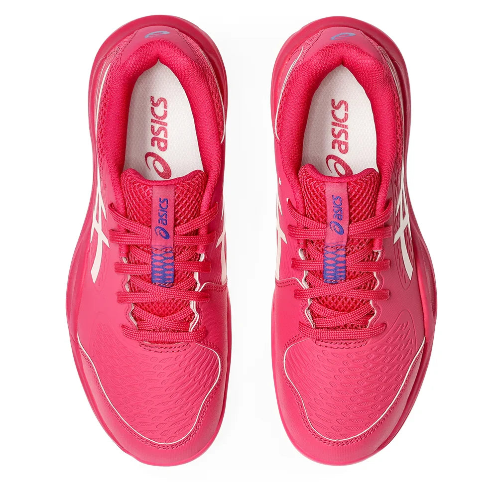 Juniors' GEL-Resolution X GS Court Shoes Bright Rose and Cream