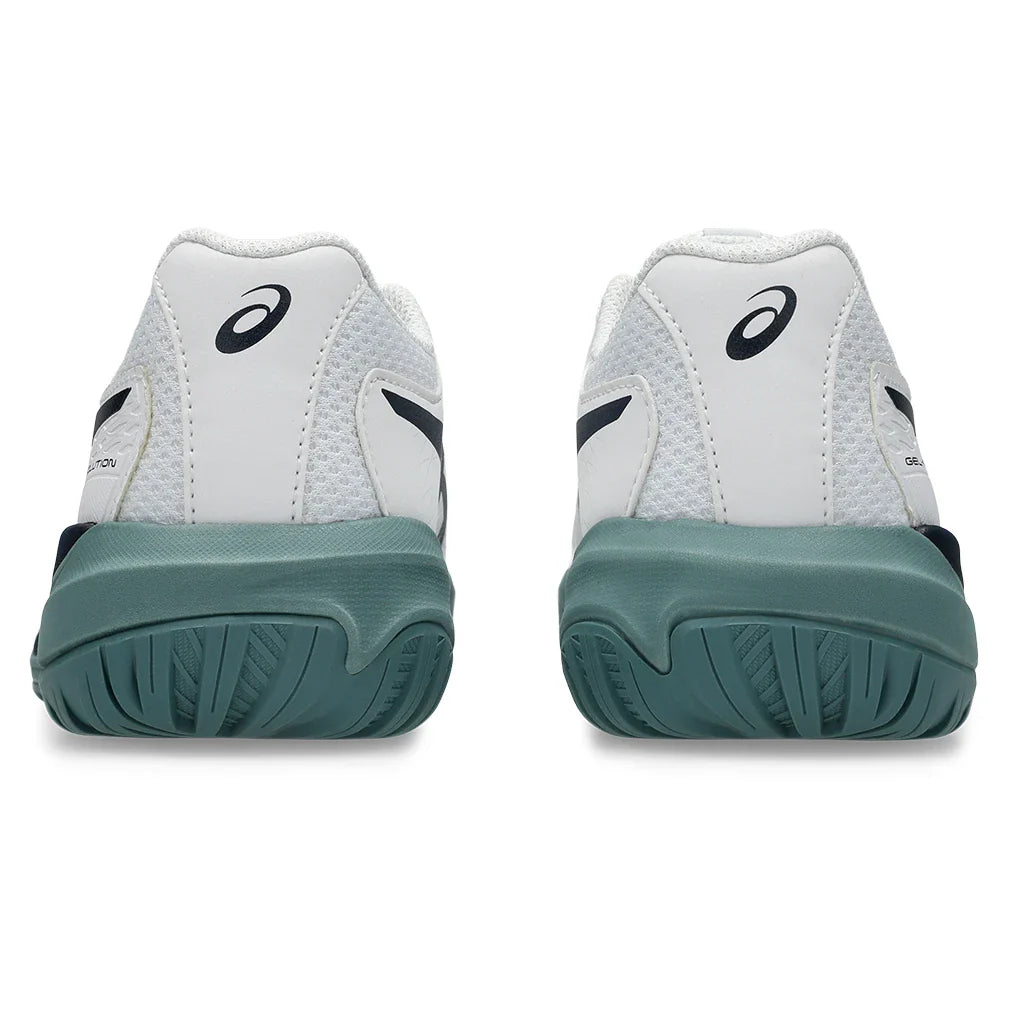 Juniors' GEL-Resolution X GS Shoes White and Midnight