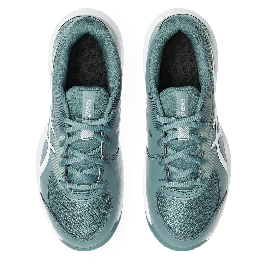Juniors' GEL-Game GS Shoes Foggy Teal and White