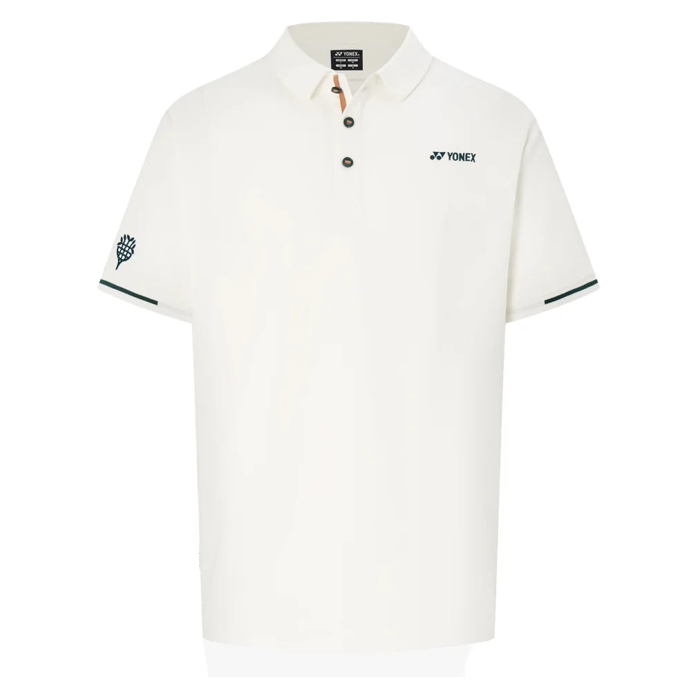 Men's Nature Series Polo, Yonex, 684 Pearl Beige, Pickleball Express, 10759EX-F26-684-PEARL-BEIGE-1