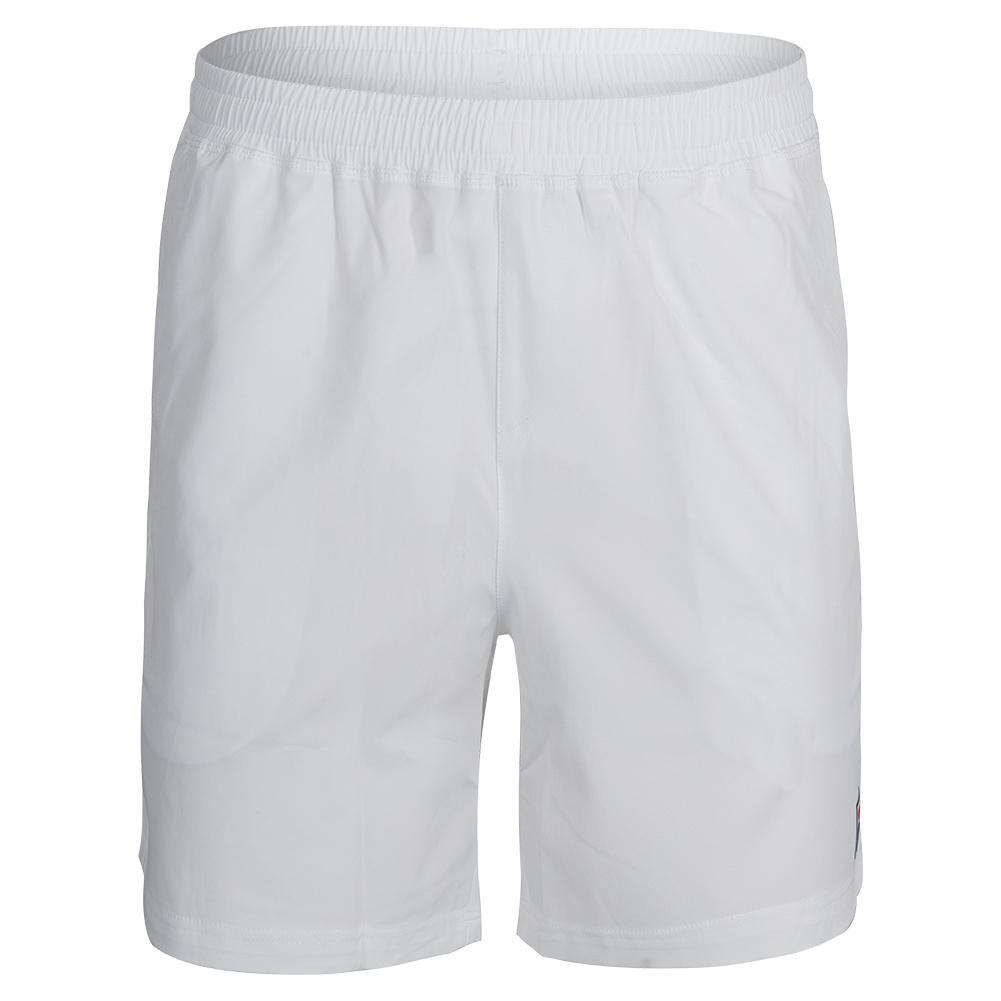 Men's Solid Woven 7 Inch Tennis Short